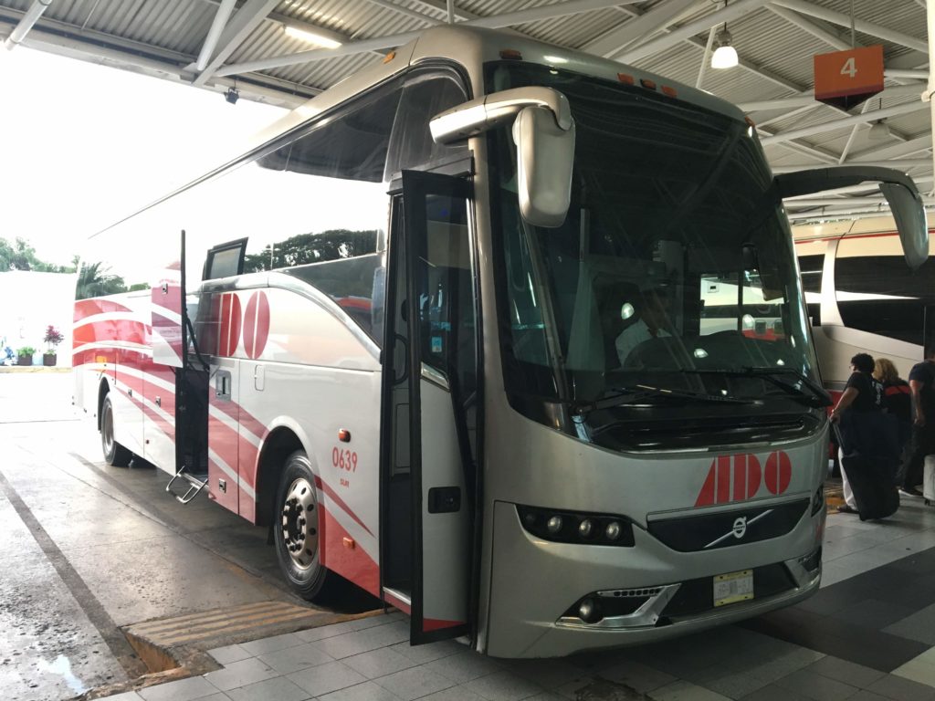 Bus of ADO to Belize City